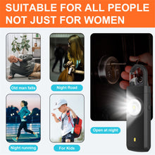Load image into Gallery viewer, Safety First Personal Safety Alarm & Flashlight Black