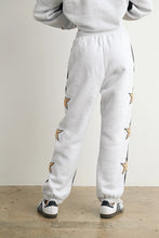 Load image into Gallery viewer, Don't Let Me Down Color Sweatpants with Star Detail in Black/Grey