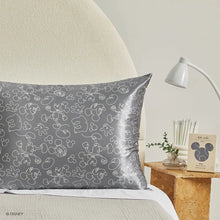 Load image into Gallery viewer, Kitsch & Mickey and Minnie Mickey Magic King Satin Pillowcase