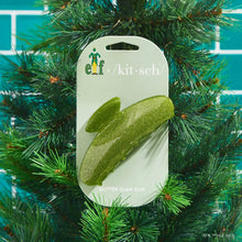 Load image into Gallery viewer, Elf x Kitsch Glitter Claw Clip Green