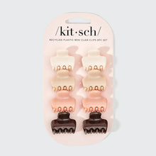 Load image into Gallery viewer, Kitsch Recycled Plastic Mini Cloud Clip 8pc Set in Rosewood