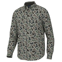 Load image into Gallery viewer, Local Boy Camo Button-Up in Dog & Moon Camo