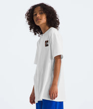 Load image into Gallery viewer, North Face Boys' Graphic SS Tee TNF White