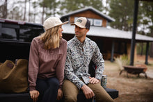Load image into Gallery viewer, Local Boy Camo Button-Up in Dog & Moon Camo