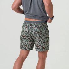 Load image into Gallery viewer, Burlebo 5.5" Athletic Shorts in Retro Duck Camo