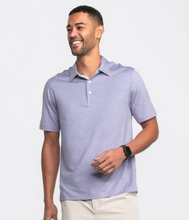 Load image into Gallery viewer, Southern Shirt Co. Men's Grayton Heather Polo Heather Lavender