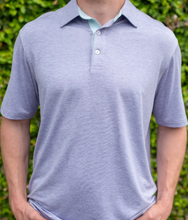 Load image into Gallery viewer, Southern Shirt Co. Men's Grayton Heather Polo Heather Lavender