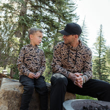 Load image into Gallery viewer, Burlebo Youth Thermal Hoodie in Gauge Camo