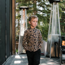 Load image into Gallery viewer, Burlebo Youth Thermal Hoodie in Gauge Camo