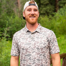 Load image into Gallery viewer, Burlebo Performance Polo in Classic Deer Camo