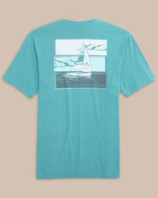Load image into Gallery viewer, Southern Tide Men's Set Sail Tri SS Tee