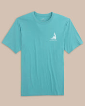 Load image into Gallery viewer, Southern Tide Men's Set Sail Tri SS Tee