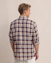 Load image into Gallery viewer, Southern Tide Men's Sweetgrass Plaid Beach Flannel Sport Shirt