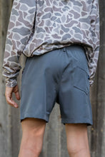 Load image into Gallery viewer, Burlebo Youth Everyday Shorts in River Rock Grey