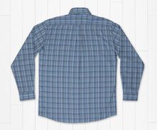 Load image into Gallery viewer, Southern Marsh Hartsville Plaid Dress Shirt French Blue & Mint