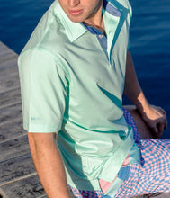 Load image into Gallery viewer, Southern Shirt Co. Men's Grayton Heather Polo Reef