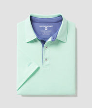 Load image into Gallery viewer, Southern Shirt Co. Men's Grayton Heather Polo Reef