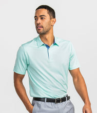 Load image into Gallery viewer, Southern Shirt Co. Men's Grayton Heather Polo Reef