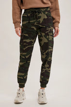 Load image into Gallery viewer, Camo Cargo Jogger Pants