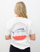 Load image into Gallery viewer, Coastal Cotton Marlin SS Tee