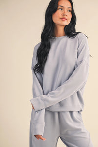 Sweet Dreams Air Scuba Sweatshirt in Blue