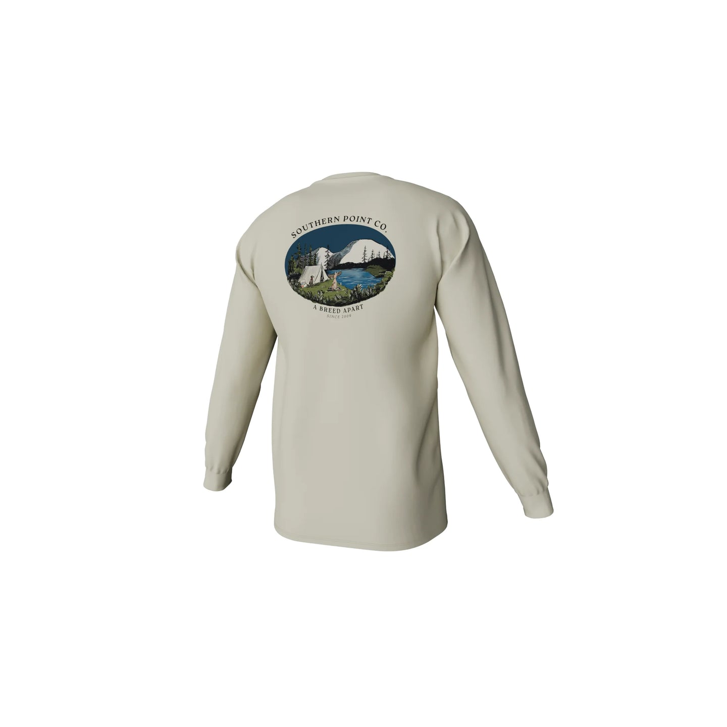 Southern Point Co. River Camping LS Tee