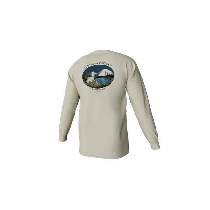 Southern Point Co. Youth River Camping LS Tee