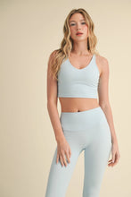 Load image into Gallery viewer, Something Like That Aligned Performance Tank in Baby Blue