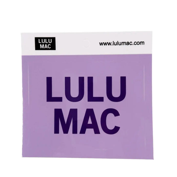 Lulu Mac Decal/Sticker in Light Purple/Purple