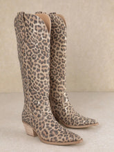 Load image into Gallery viewer, Tess Western Embroidered Pointed-Toe Tall Boots