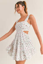 Load image into Gallery viewer, We Spend Our Lives Tiered Cut Out Mini Dress Pink