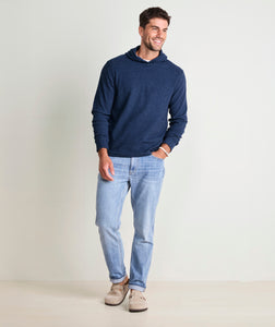 Vineyard Vines Calmwater Hoodie in Deep Bay