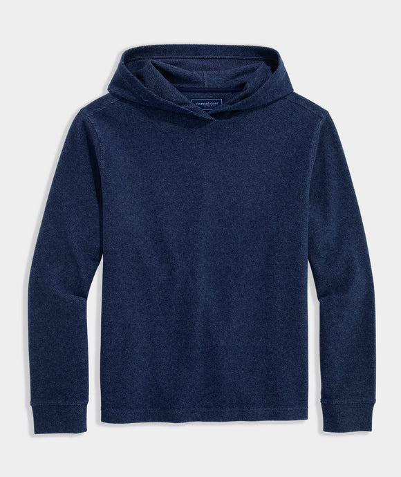 Vineyard Vines Calmwater Hoodie in Deep Bay