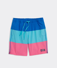 Load image into Gallery viewer, Vineyard Vines 7&quot; Colorblock Piped Chappy Swim Trunks