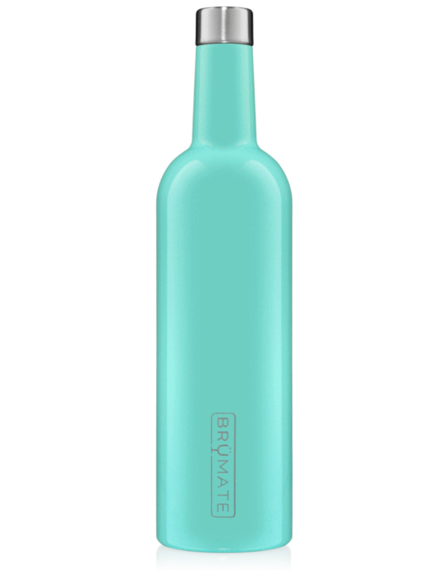 BruMate WINESULATOR 25oz Wine Canteen Aqua
