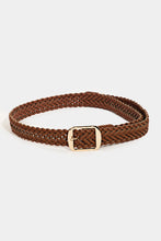 Load image into Gallery viewer, Stars Of Your Love Braided Belt Brown