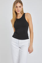 Load image into Gallery viewer, The Best of Me Basic Round Neck Tank in Black