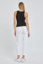 Load image into Gallery viewer, The Best of Me Basic Round Neck Tank in Black