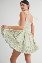 Load image into Gallery viewer, Little Bit Of Sunshine Floral Mini Dress