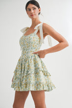 Load image into Gallery viewer, Little Bit Of Sunshine Floral Mini Dress