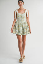Load image into Gallery viewer, Little Bit Of Sunshine Floral Mini Dress