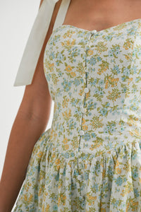 Little Bit Of Sunshine Floral Mini Dress