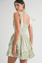 Load image into Gallery viewer, Little Bit Of Sunshine Floral Mini Dress