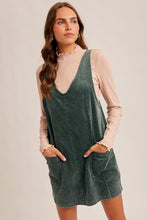 Load image into Gallery viewer, Mistakes Corduroy Pinafore Overall Dress