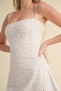 She's The Moment Floral Ditsy Print Dress