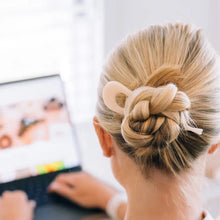 Load image into Gallery viewer, Teleties French Hair Pin in Almond Beige
