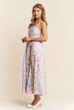 Load image into Gallery viewer, The Enchanted Garden Patchwork Midi Dress