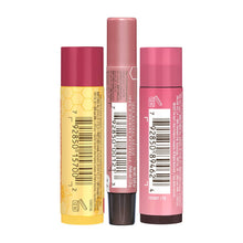 Load image into Gallery viewer, Holiday Mistletoe Kiss Pink Gift Set, 3 Pack Lip Care