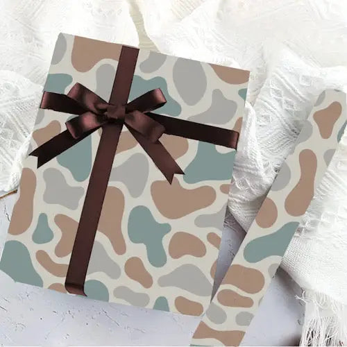 The Camo Wrapping Paper
