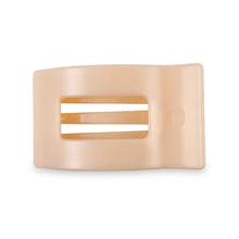 Load image into Gallery viewer, Teleties Large Flat Rectangle Clip Almond Beige
